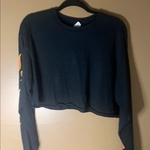 Black Flame CropTop